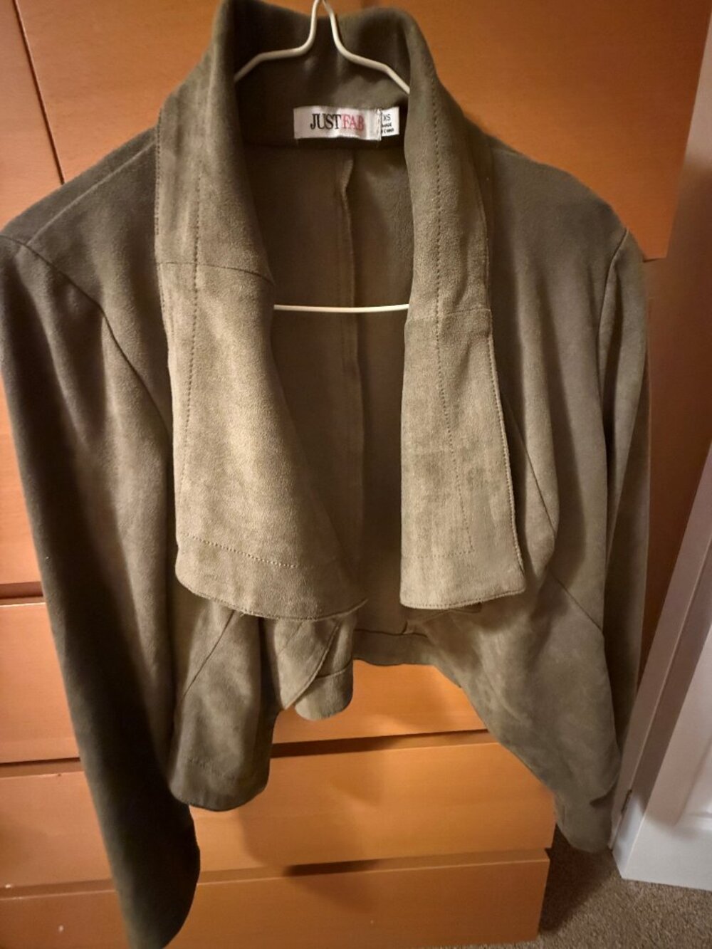 Just Fab Suede Jacket